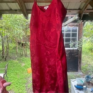 90s vintage silk dress